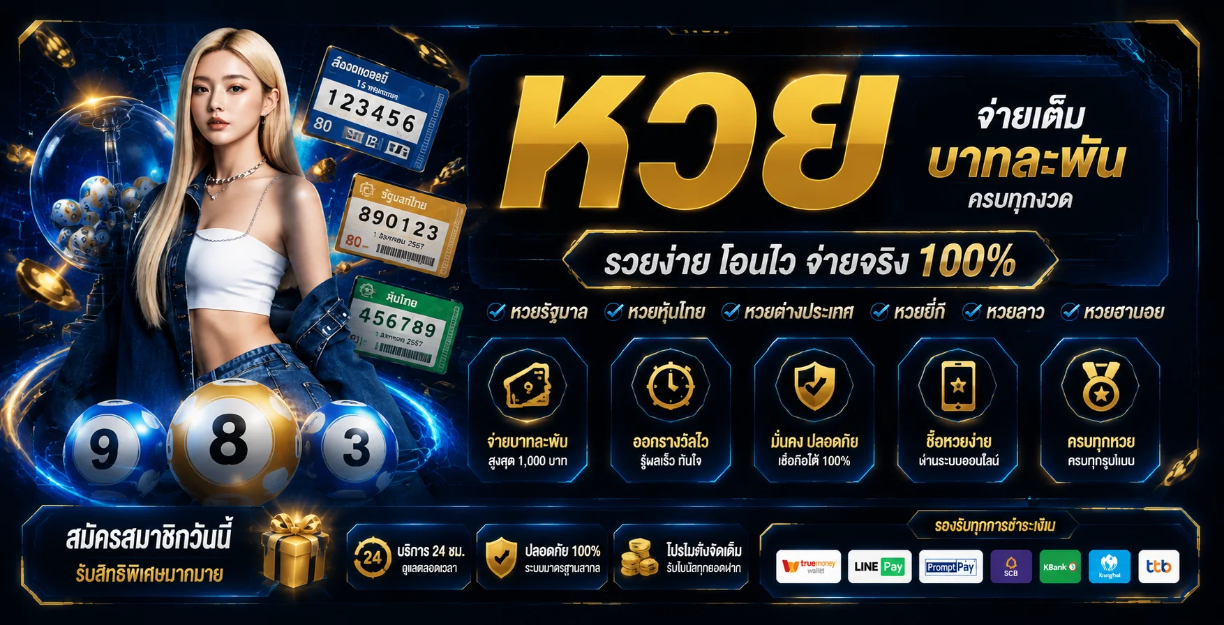 หน้าซื้อหวยออนไลน์ 15WINNER รวมหวยรัฐบาล หวยลาว หวยฮานอย ยี่กี